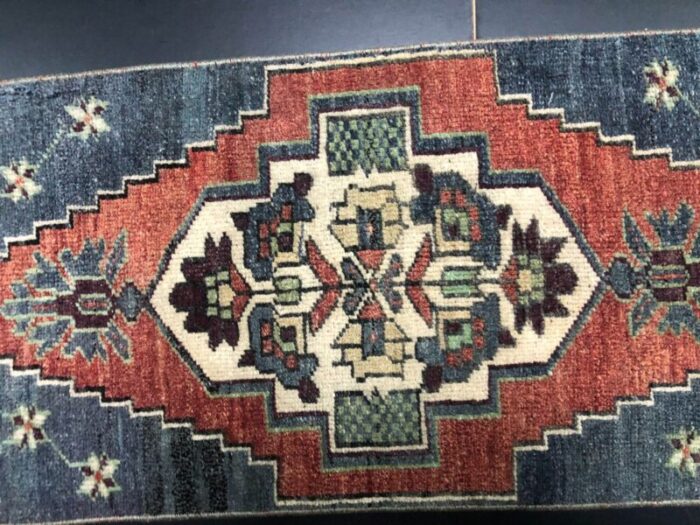 small turkish handmade wool rug 1960s 5 9