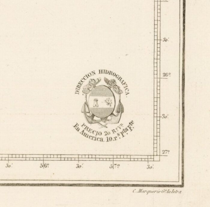 spanish sea chart of madagascar and mozambique 10