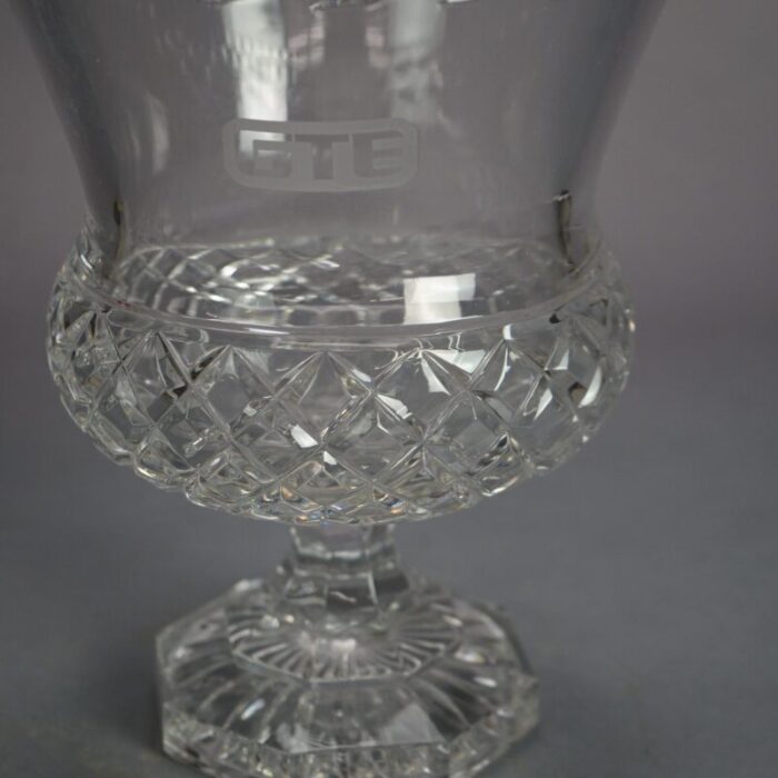 steuben school engraved crystal gte trophy award cup vase c1950 4896