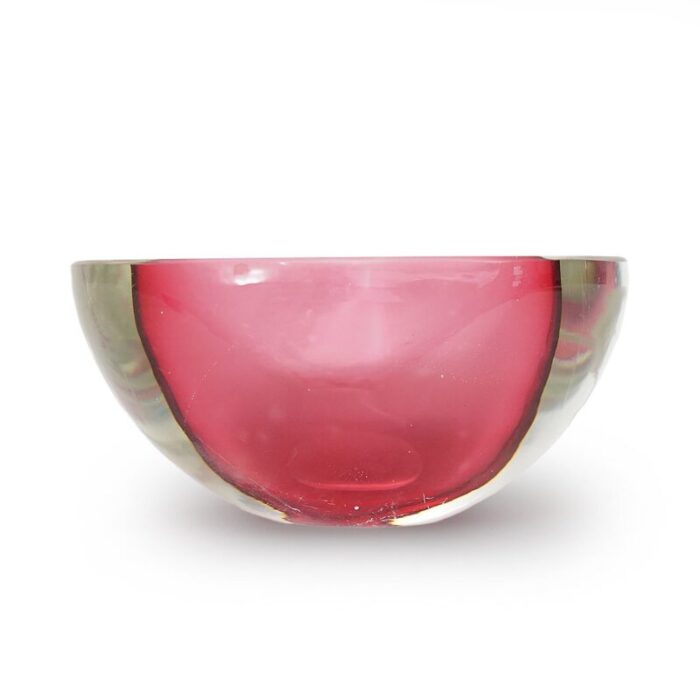 submerged murano glass bowls 1960s set of 2 11