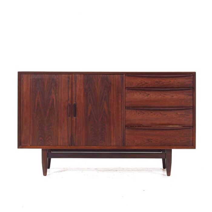 svend age madsen for falster mid century danish rosewood credenza 9609