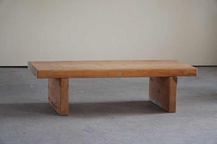 swedish modern model bambse pine bench attributed to roland wilhelmsson 1973 0913