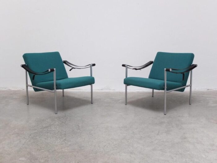 sz08 lounge chairs by martin visser for t spectrum 1960s set of 2 2727