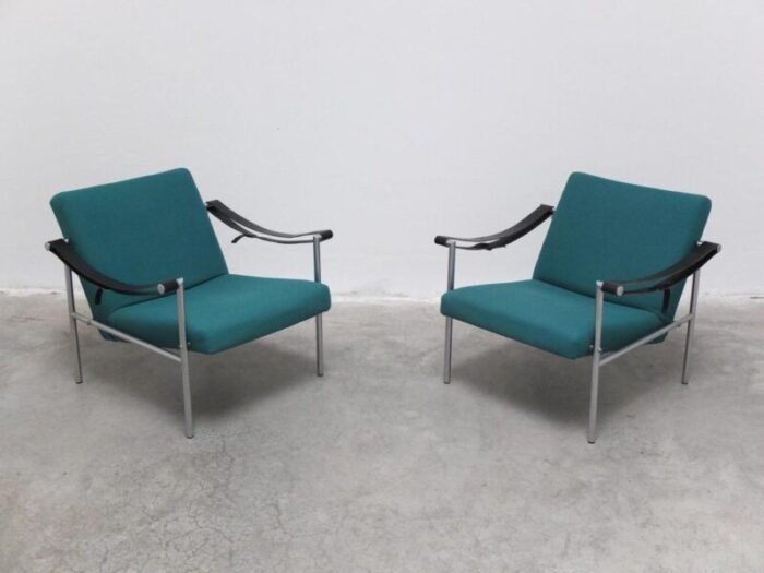 sz08 lounge chairs by martin visser for t spectrum 1960s set of 2 5249