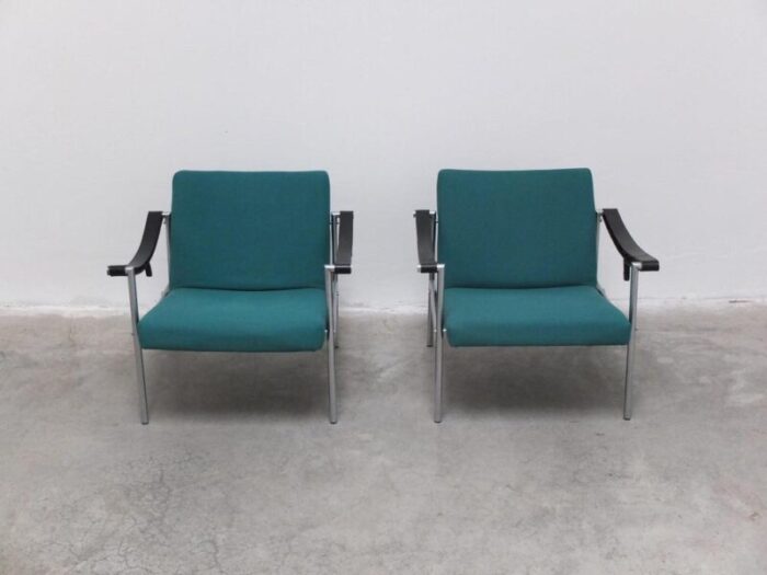 sz08 lounge chairs by martin visser for t spectrum 1960s set of 2 7514