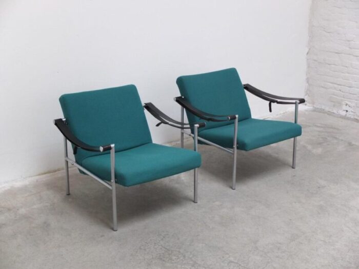 sz08 lounge chairs by martin visser for t spectrum 1960s set of 2 7951