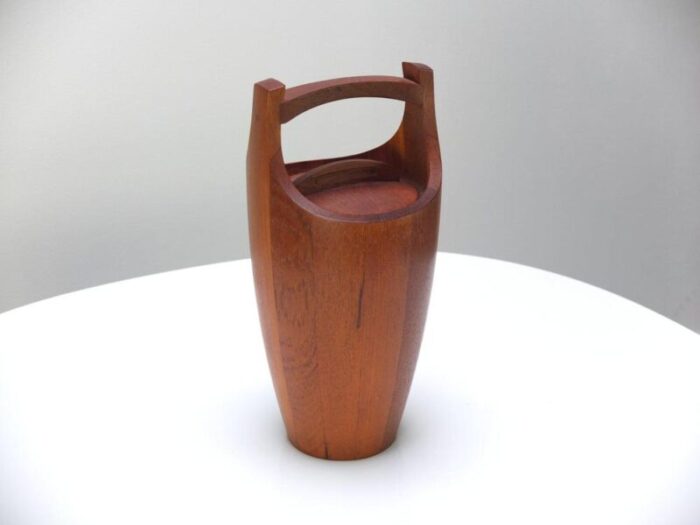 teak ice bucket by jens quistgaard for dansk design 1950s 2227