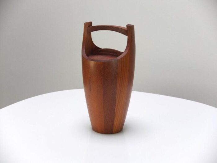 teak ice bucket by jens quistgaard for dansk design 1950s 5942