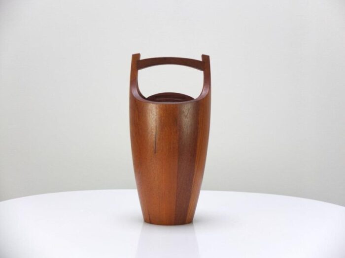 teak ice bucket by jens quistgaard for dansk design 1950s 7342