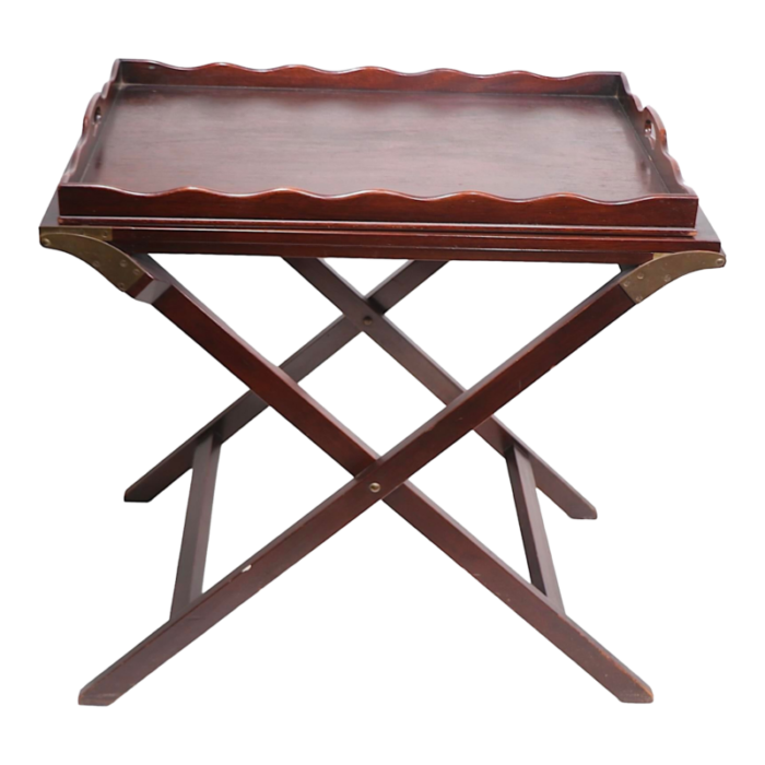 the party butler folding tray table by baker furniture inc 6594