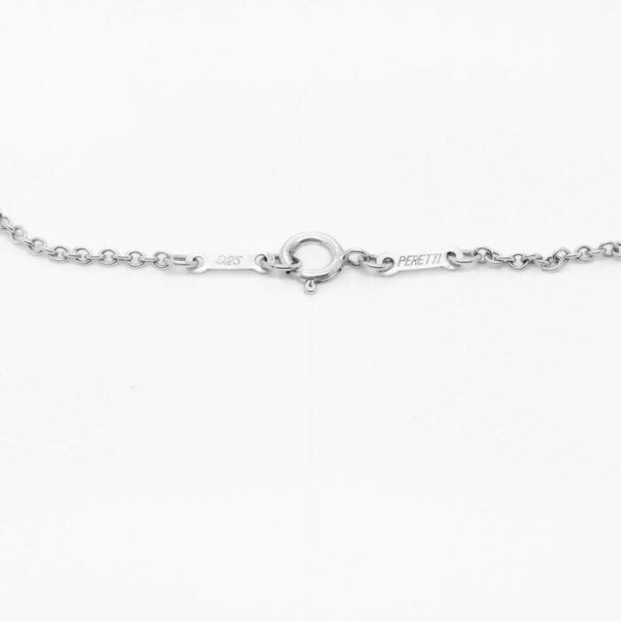 tiffany and co elsa peretti five open hearts sterling silver necklace 0750