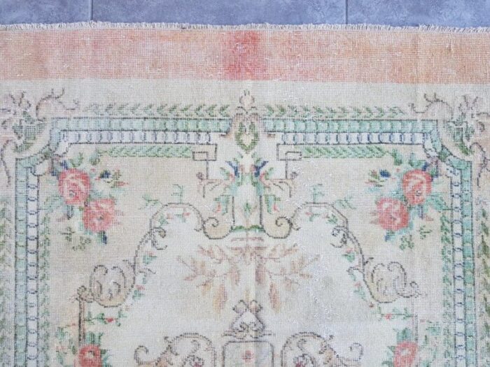 traditional overdyed rug 1960 5