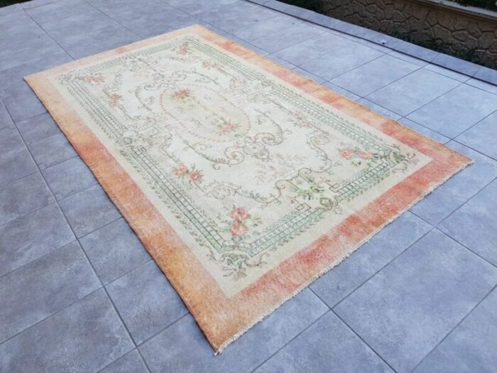 traditional overdyed rug 1960 9