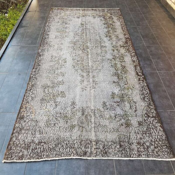 turkish gray rug 1960 6