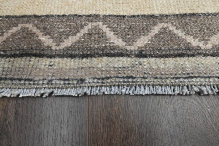 turkish oushak runner rug 1960s 6 1