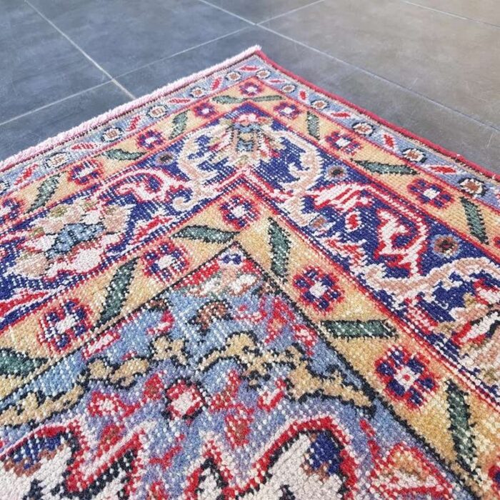 turkish overdyed rug 1960 5