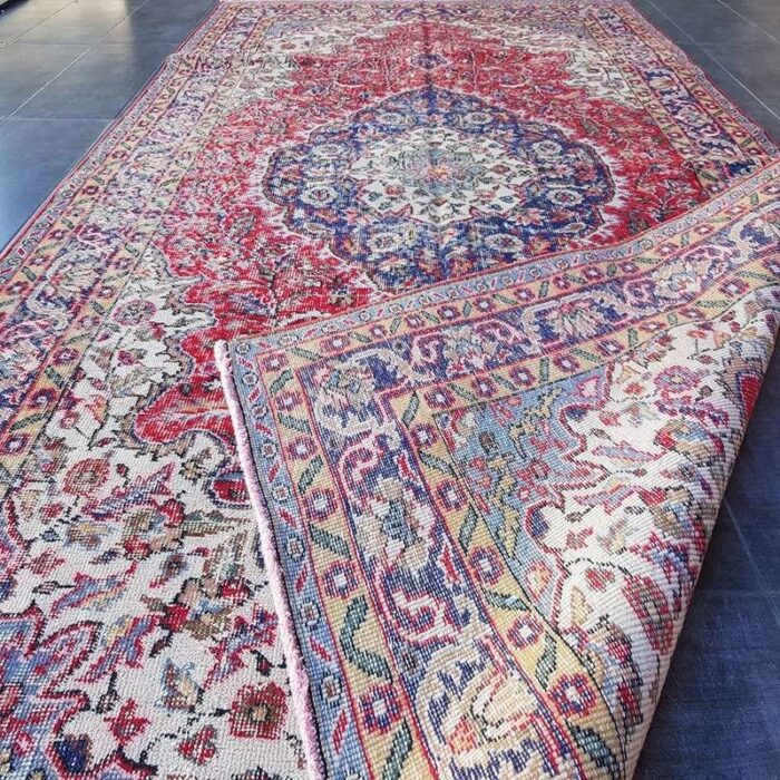 turkish overdyed rug 1960 6