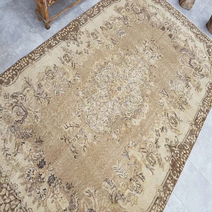 turkish overdyed rug 1960 8 1