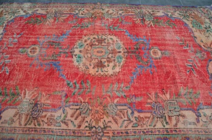 turkish overdyed rug 1960 8 2