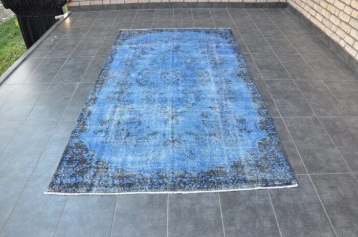 turkish overdyed rug 1960s 5