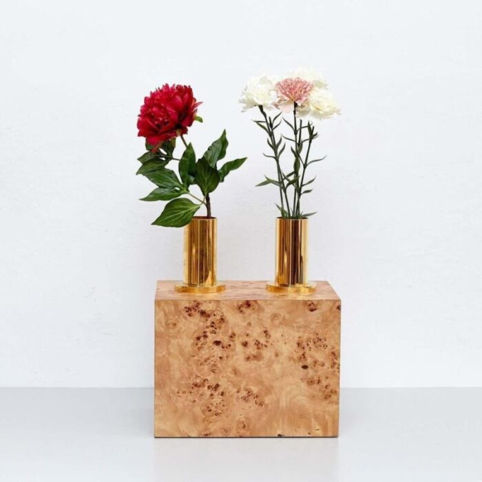 twenty seven woods for a chinese artificial flower vase attributed to ettore sottsass 1995 14