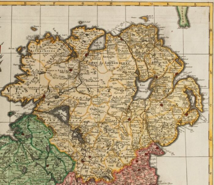 two sheet map of ireland 4