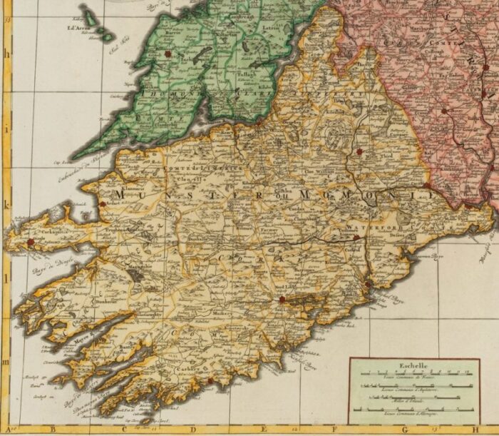 two sheet map of ireland 7