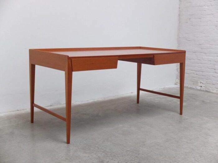 ultra freestanding desk by frode holm for illums bolighus 1950s 2620