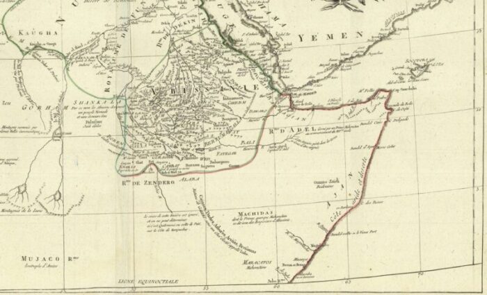 venetian edition of danvilles wall map of africa 10