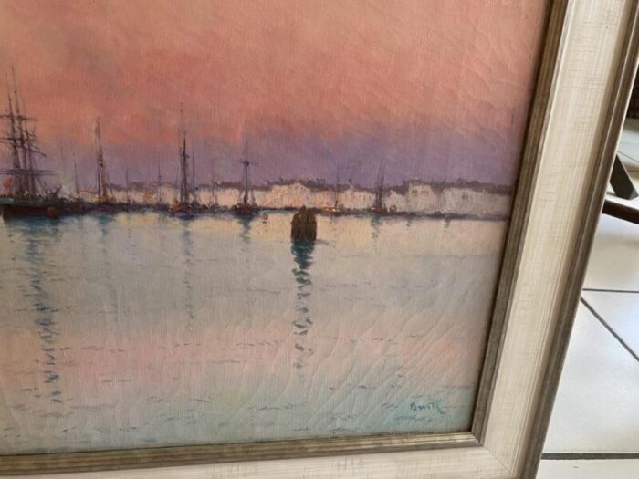 venice sunset 1920s painting 2948