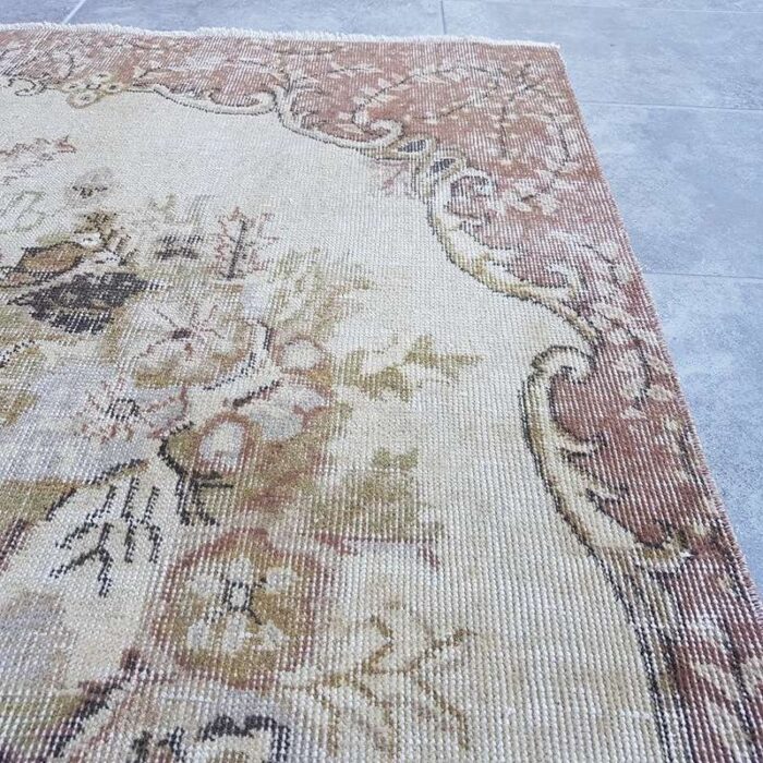 vintage area rug 1960 4