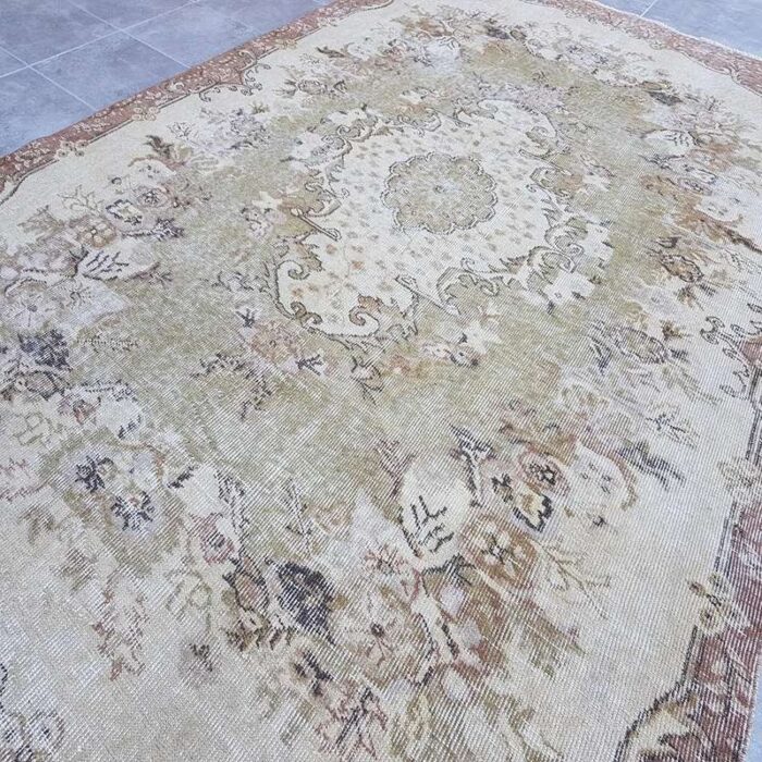 vintage area rug 1960 5