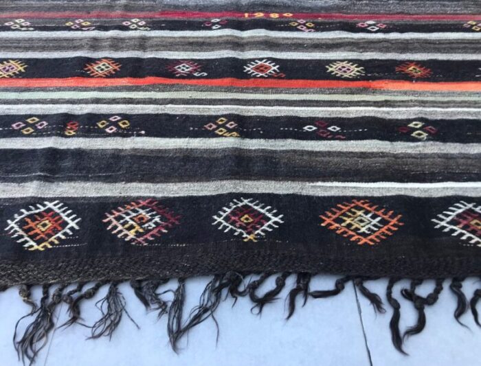 vintage boho kilim rug 1980s 2