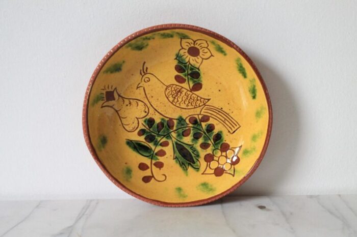 vintage breininger redware pottery 1314