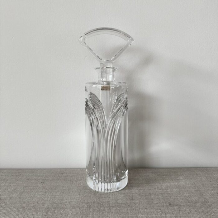 vintage crystal bottle from riedel 2