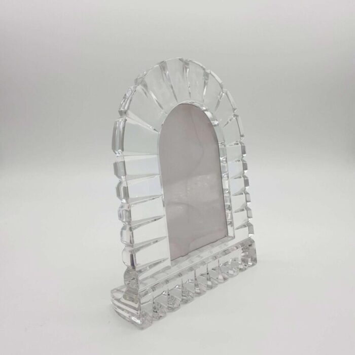 vintage crystal mirror 1980s 1356