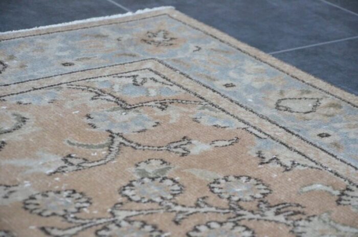 vintage floor overdyed rug 1960s 5