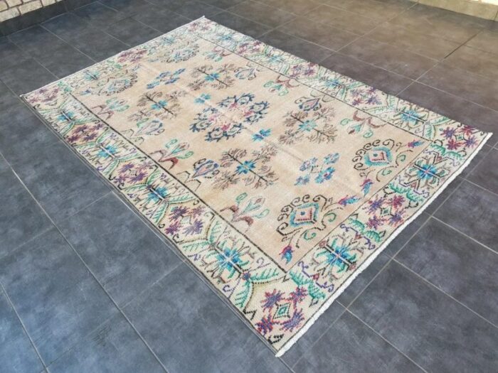 vintage floor rug 1960 1