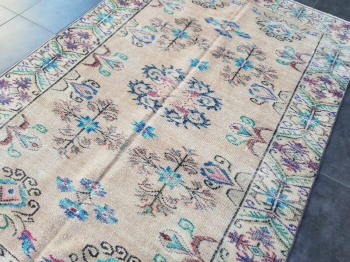 vintage floor rug 1960 3