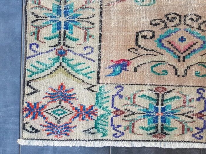 vintage floor rug 1960 4