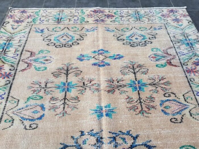 vintage floor rug 1960 6