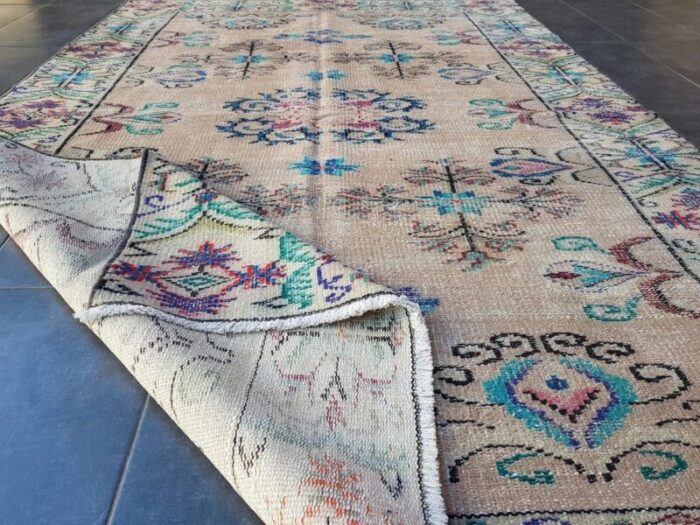 vintage floor rug 1960 8