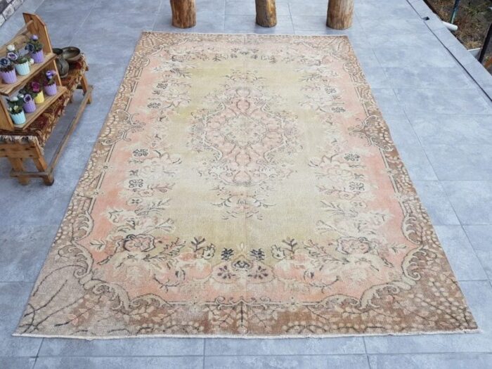 vintage floor rug 1960s 2