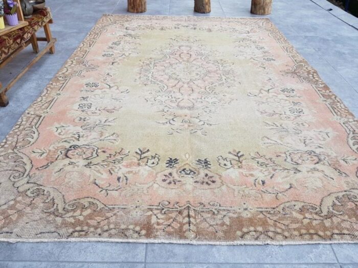 vintage floor rug 1960s 6