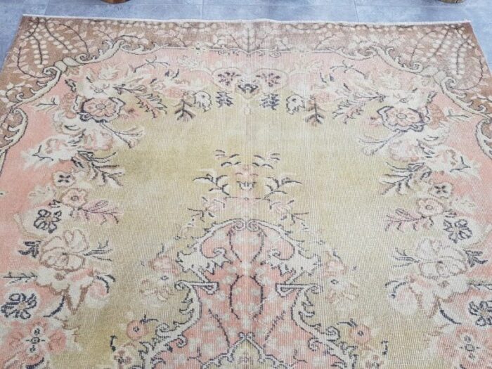 vintage floor rug 1960s 8