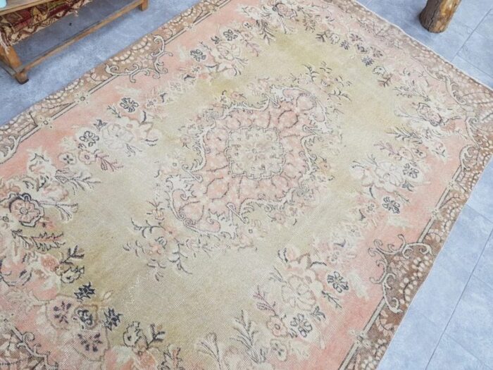 vintage floor rug 1960s 9