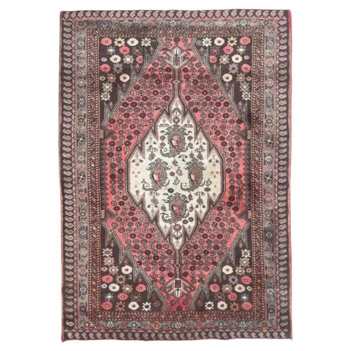 vintage hamadan rug 1950s 1