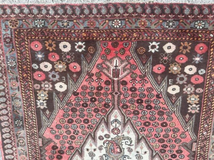 vintage hamadan rug 1950s 3