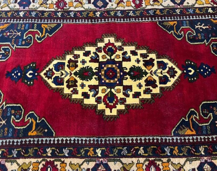 vintage handmade rug 1980s 9