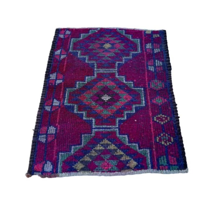 vintage kurdish herki rug 1930s 2256